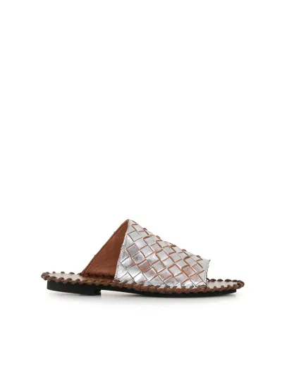 Alexander Hotto Mule 69627 In Silver