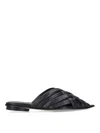 Alexander Hotto Woven Sandals - Black In Black