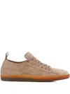 Alexander Hotto Suede Lace-up Sneakers In Neutrals