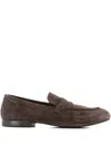 Alexander Hotto Suede Loafers In 褐色