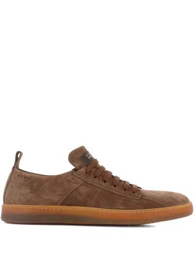 Alexander Hotto Suede Sneakers In Brown