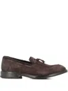 Alexander Hotto Tassel-detail Suede Loafers In Multi