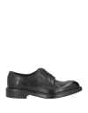 Alexander Hotto Woman Lace-up Shoes Black Size 10 Calfskin