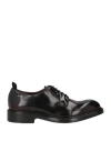 Alexander Hotto Woman Lace-up Shoes Plum Size 8 Calfskin