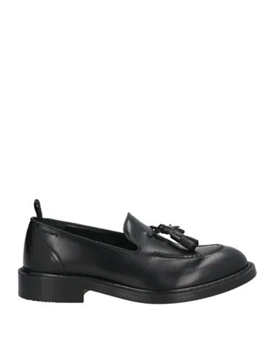 Alexander Hotto Woman Loafers Black Size 6 Leather