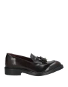 Alexander Hotto Woman Loafers Plum Size 6 Leather In Purple