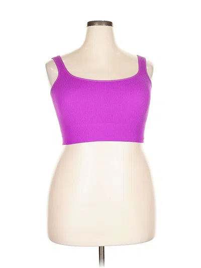 Pre-owned Alexander Jane Sports Bra In Purple