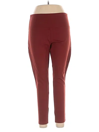 Pre-owned Alexander Jordan Active Pants In Burgundy