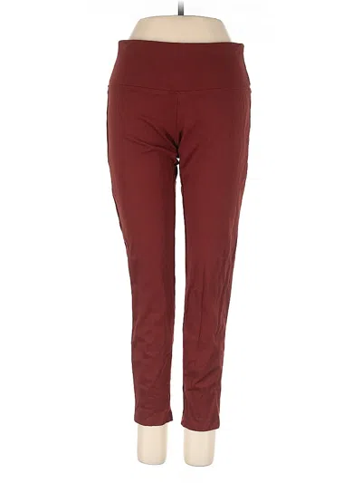 Pre-owned Alexander Jordan Casual Pants In Burgundy