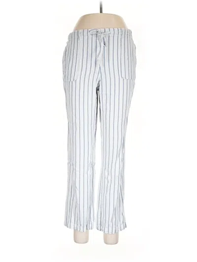 Pre-owned Alexander Jordan Linen Pants In Blue