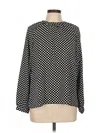Alexander Jordan Long Sleeve Blouse In Black