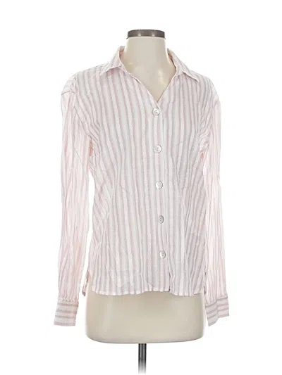 Pre-owned Alexander Jordan Long Sleeve Button Down Shirt In Pink