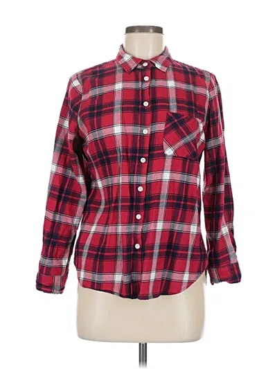 Pre-owned Alexander Jordan Long Sleeve Polo Shirt In Red