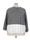 Alexander Jordan Pullover Sweater In Gray