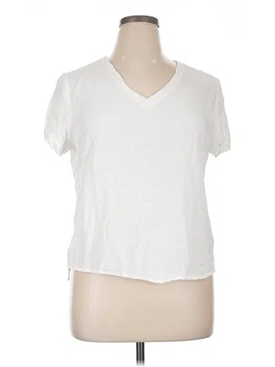 Pre-owned Alexander Jordan Short Sleeve T-shirt In White