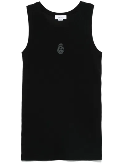 Alexander Mcqueen Vision Of Super 100% Cotton T-shirt Design In Gray