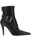 Alexander Mcqueen Mcqueen Heron Pointed Toe Bootie In Black