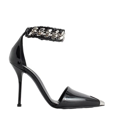 ALEXANDER MCQUEEN ALEXANDER MCQUEEN CHAIN DETAILED PUMPS