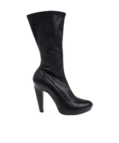 ALEXANDER MCQUEEN ALEXANDER MCQUEEN POINTED-TOE PLATFORM BOOTS