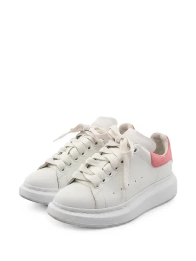 Pre-owned Alexander Mcqueen 2000s Leather Sneakers In White