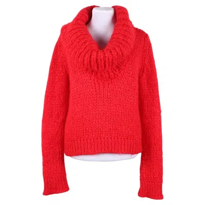 Pre-owned Alexander Mcqueen 2005  Mohair Sweater Fall / Winter 2005 Collection In Red