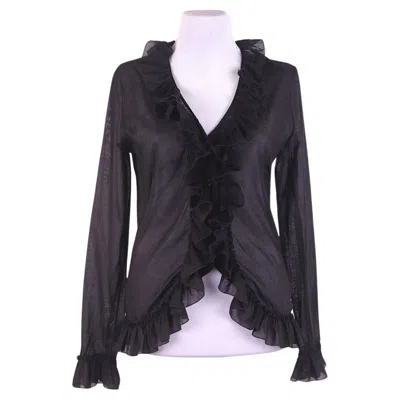 Pre-owned Alexander Mcqueen 2007  Black Cotton Blouse