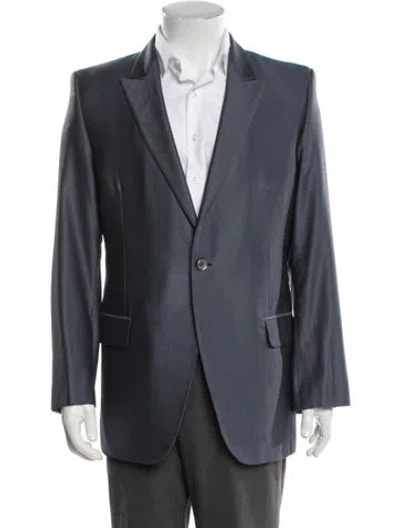 Pre-owned Alexander Mcqueen 2007 Wool Blazer In Gray