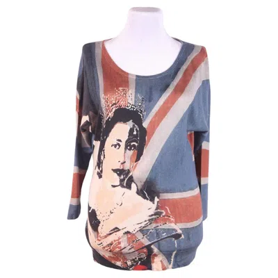 Pre-owned Alexander Mcqueen 2008  Heritage Graphic Sweater In Gray