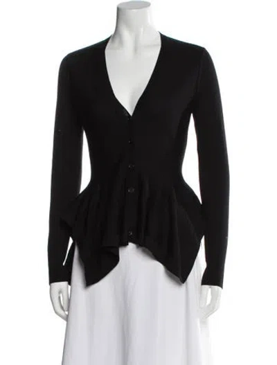 Pre-owned Alexander Mcqueen 2010's Wool Sweater In Black