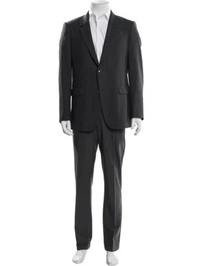 Pre-owned Alexander Mcqueen 2011 Wool Blazer In Grey