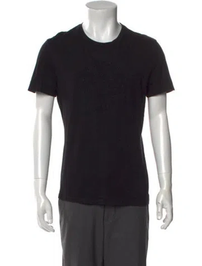 Pre-owned Alexander Mcqueen 2012 Crew Neck T-shirt In Black