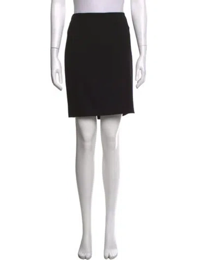 Pre-owned Alexander Mcqueen 2012 Mini Skirt In Black