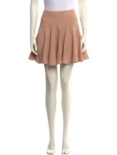 Pre-owned Alexander Mcqueen 2012 Mini Skirt In Pink