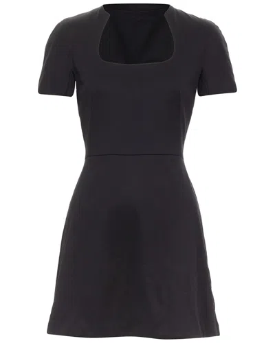 Alexander Mcqueen 2013 Cotton Mini Dress In Black