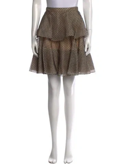Pre-owned Alexander Mcqueen 2013 Mini Skirt