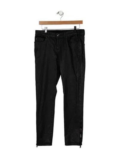 Pre-owned Alexander Mcqueen 2014 Straight Leg Jeans In Gray