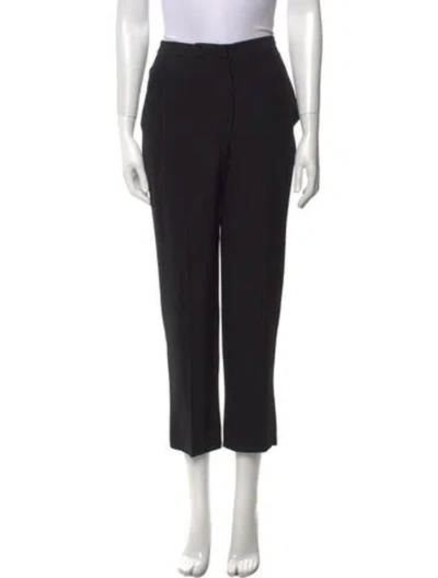 Pre-owned Alexander Mcqueen 2014 Straight Leg Pants W/ Tags In Black