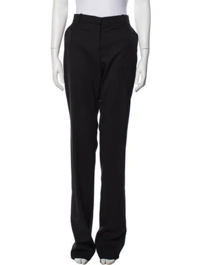 Pre-owned Alexander Mcqueen 2015 Wide Leg Pants W/ Tags In Black/blue