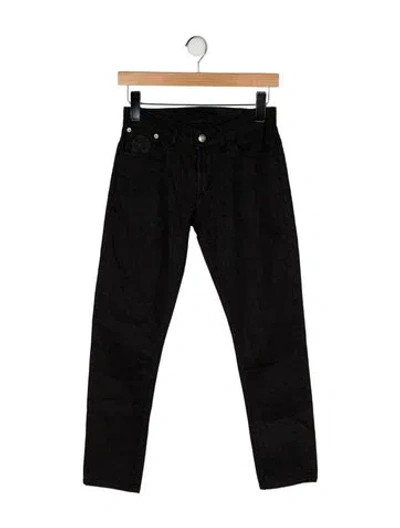 Pre-owned Alexander Mcqueen 2016 Skinny Leg Jeans In Black