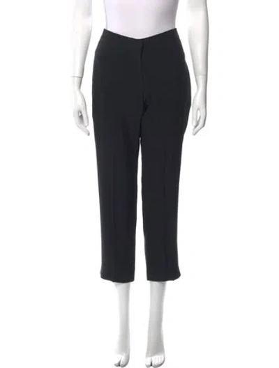 Pre-owned Alexander Mcqueen 2016 Straight Leg Pants W/ Tags In Black