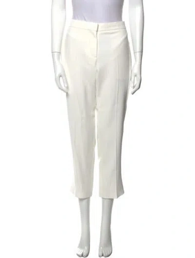 Pre-owned Alexander Mcqueen 2017 Straight Leg Pants W/ Tags In Neutral