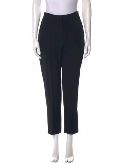 Pre-owned Alexander Mcqueen 2018 Straight Leg Pants W/ Tags In Black