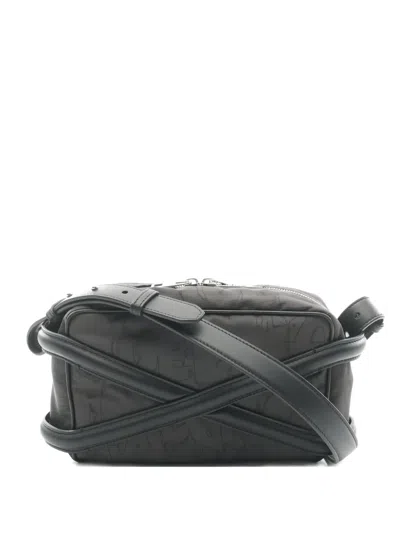 Pre-owned Alexander Mcqueen 2020s Harness Cross Body Bag In Black