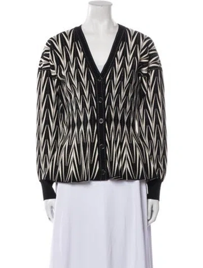 Pre-owned Alexander Mcqueen 2021 Printed Sweater W/ Tags In Black