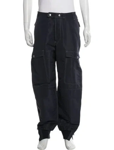 Pre-owned Alexander Mcqueen 2022 Cargo Pants In Blue