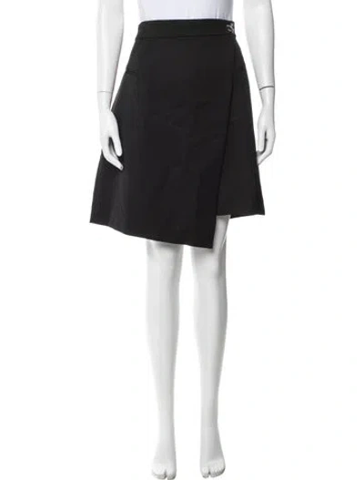 Pre-owned Alexander Mcqueen 2022 Mini Skirt W/ Tags In Black