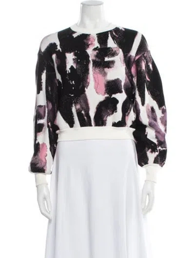 Pre-owned Alexander Mcqueen 2022 Patterned Sweatshirt In Multi