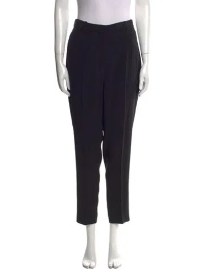 Pre-owned Alexander Mcqueen 2022 Straight Leg Pants In Black