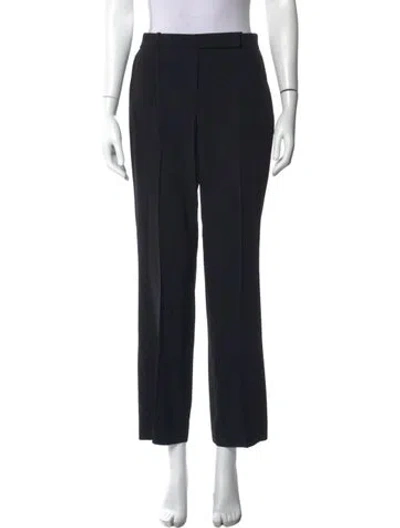 Pre-owned Alexander Mcqueen 2022 Straight Leg Pants In Black