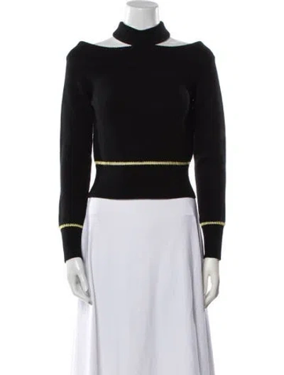 Pre-owned Alexander Mcqueen 2022 Wool Sweater In Black